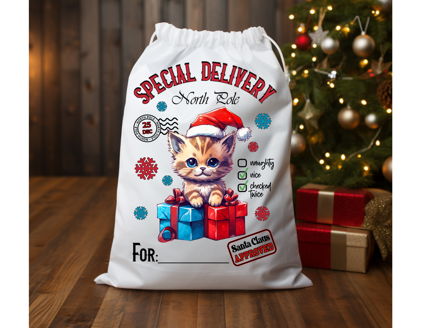 Personalized Santa Sack