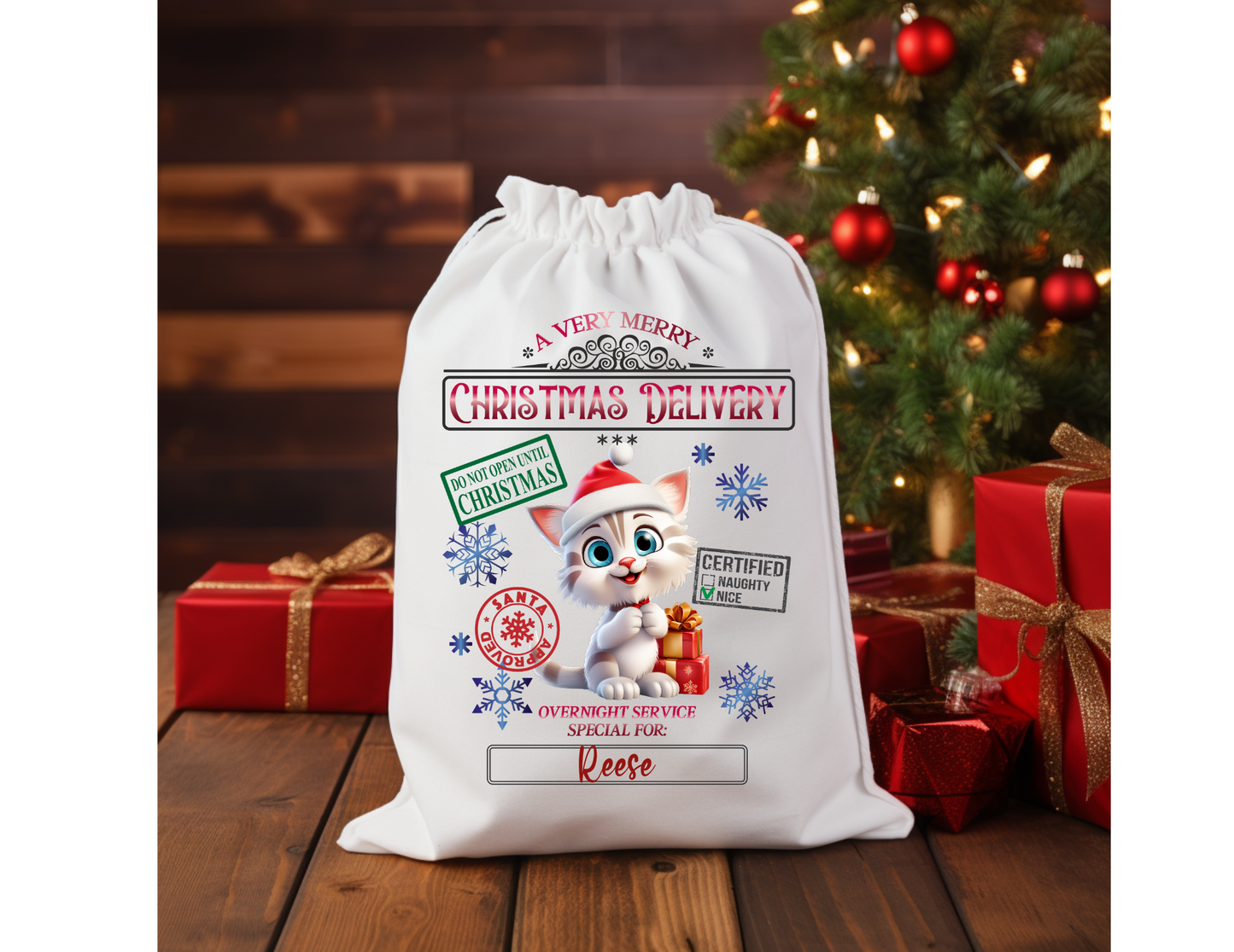 Personalized Santa Sack