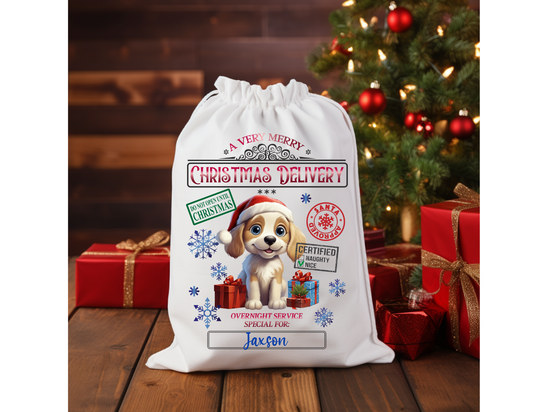 Personalized Santa Sack