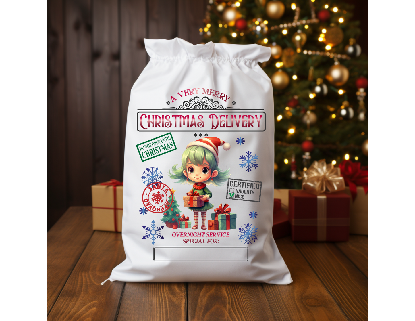 Personalized Santa Sack