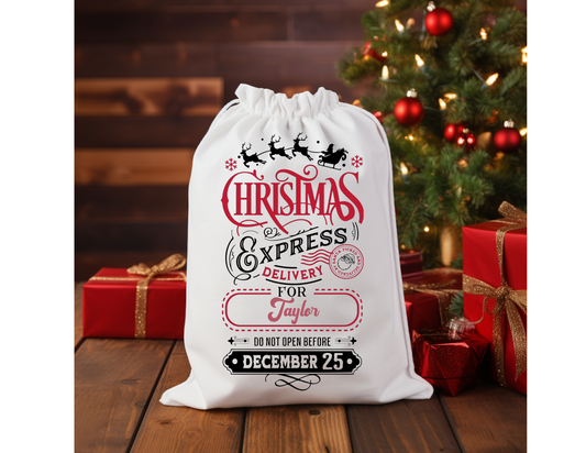 Personalized Santa Sack