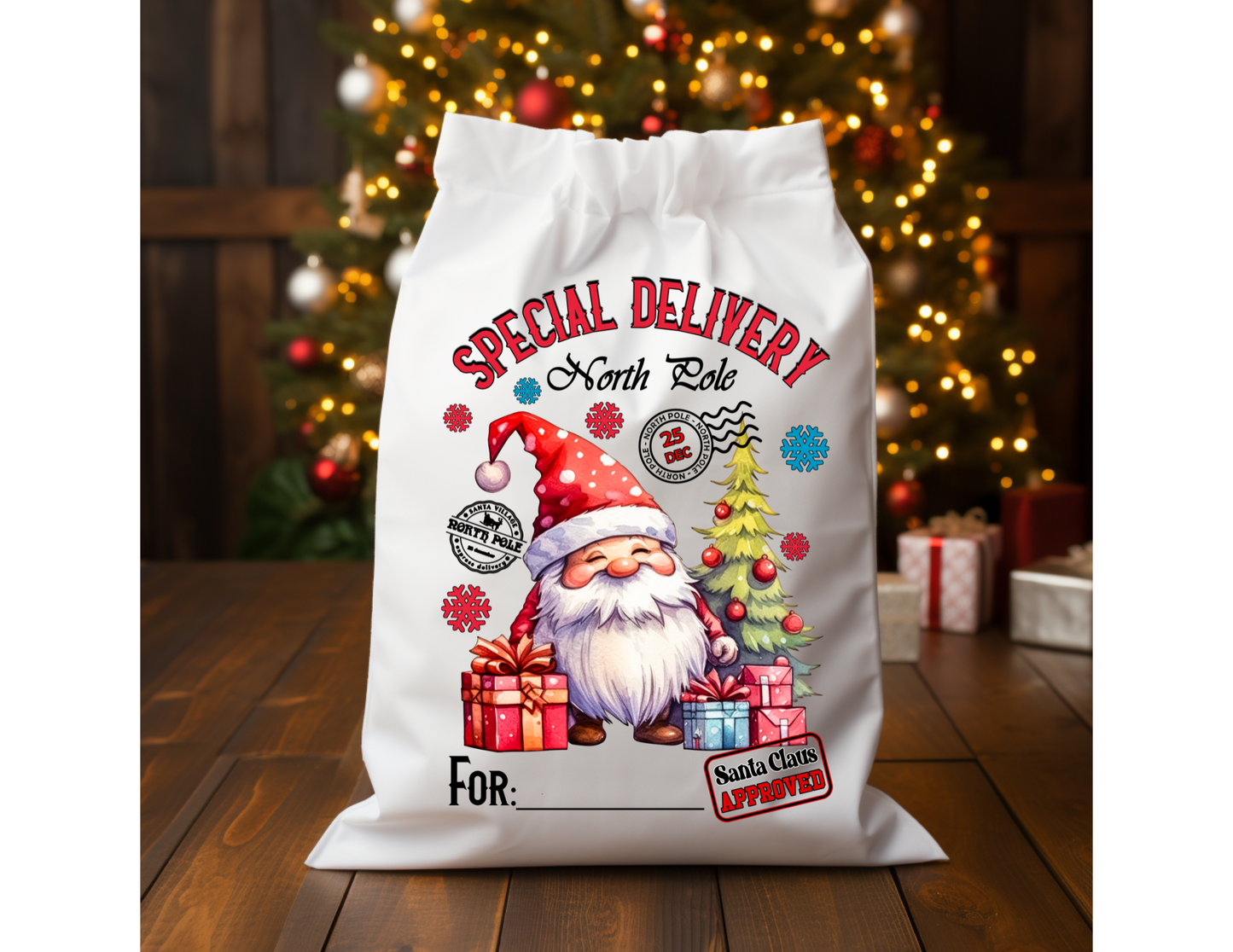 Personalized Santa Sack