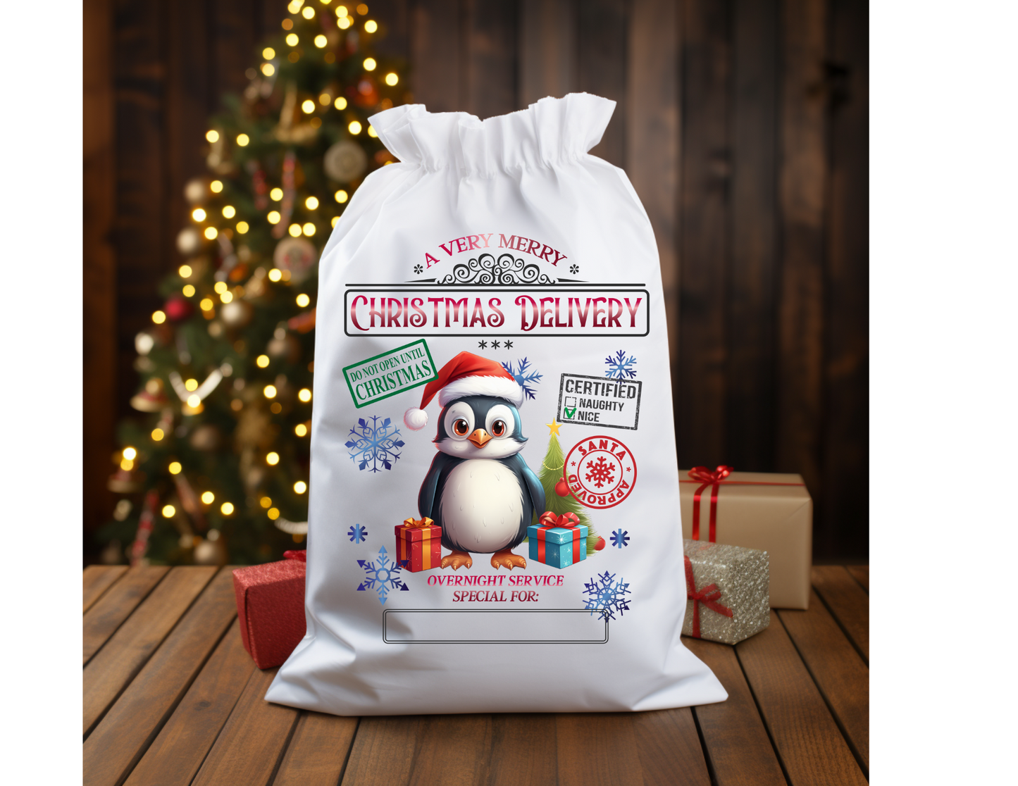 Personalized Santa Sack