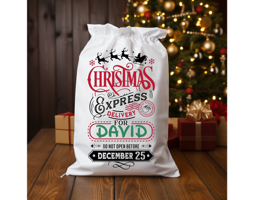 Personalized Santa Sack