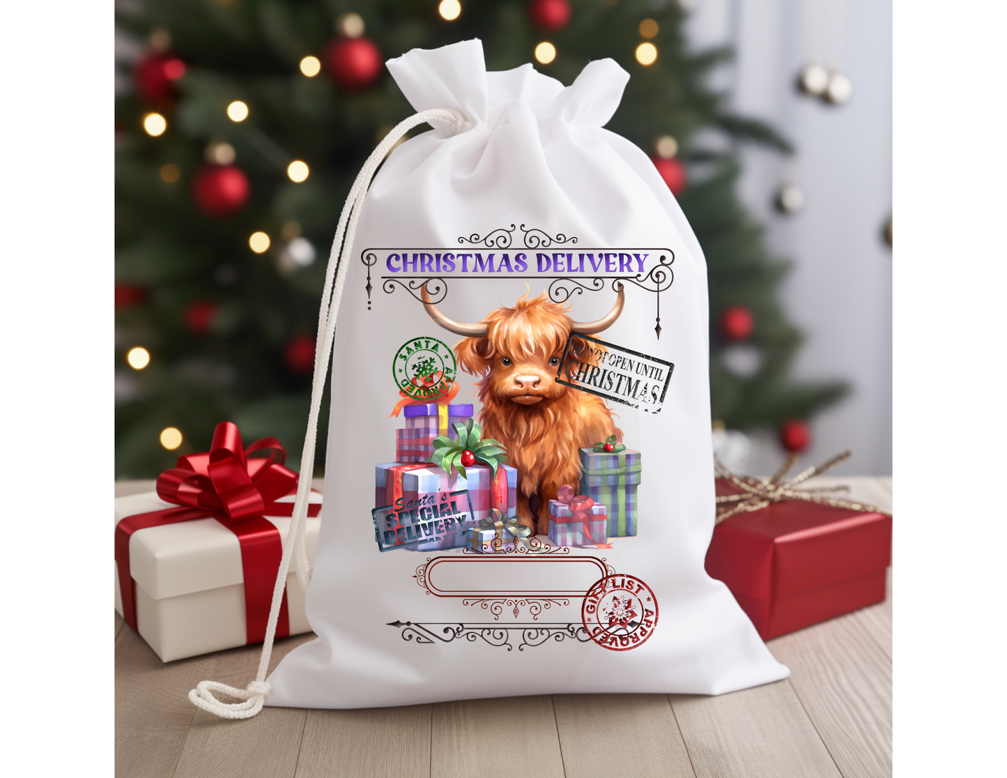 Personalized Santa Sack