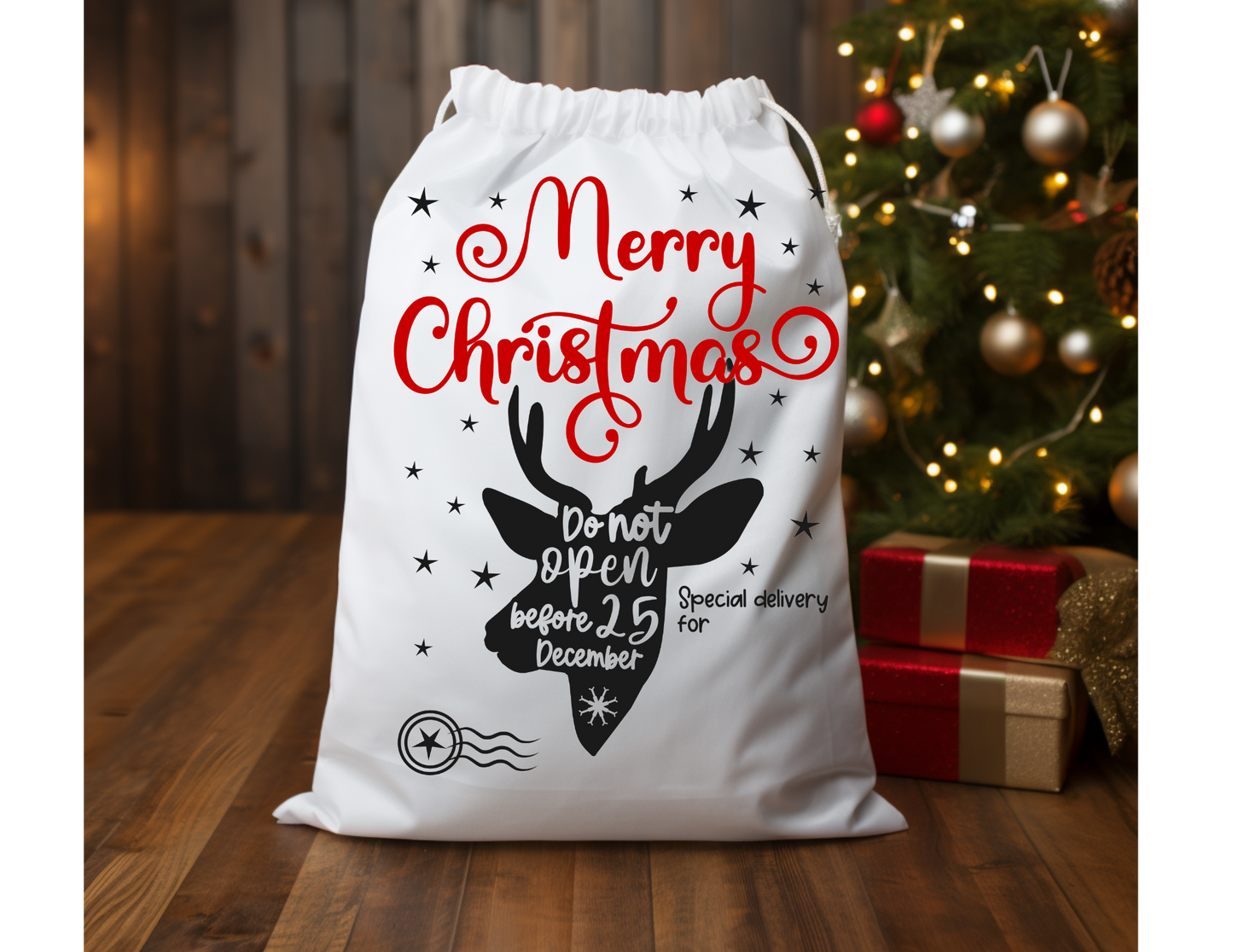 Personalized Santa Sack