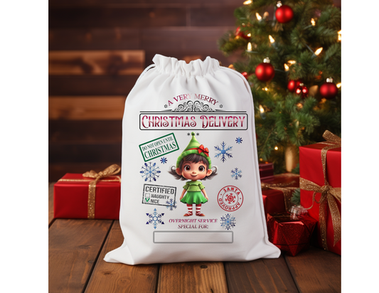 Personalized Santa Sack