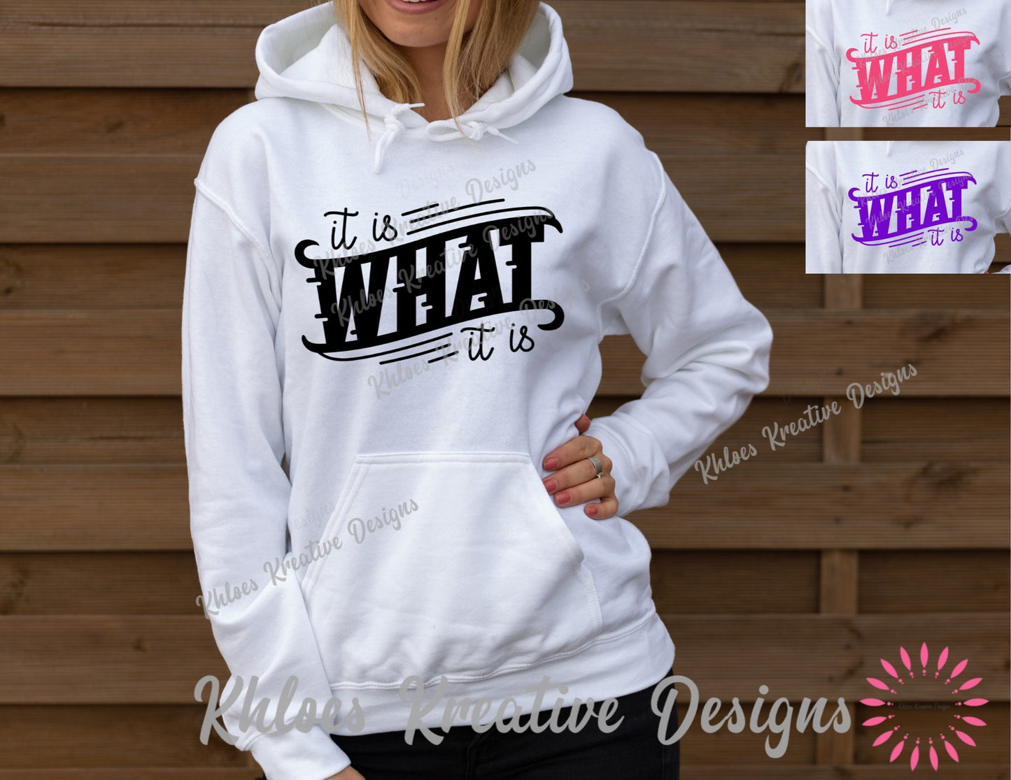 It Is What It Is - Women’s Hoodie