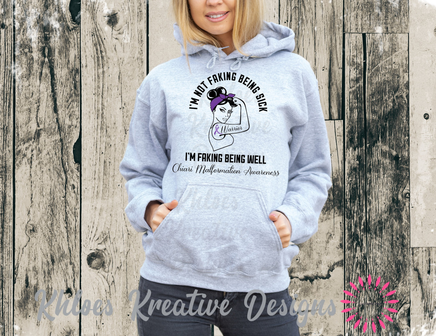 I'm Not Faking - Chiari - Women’s Hoodie