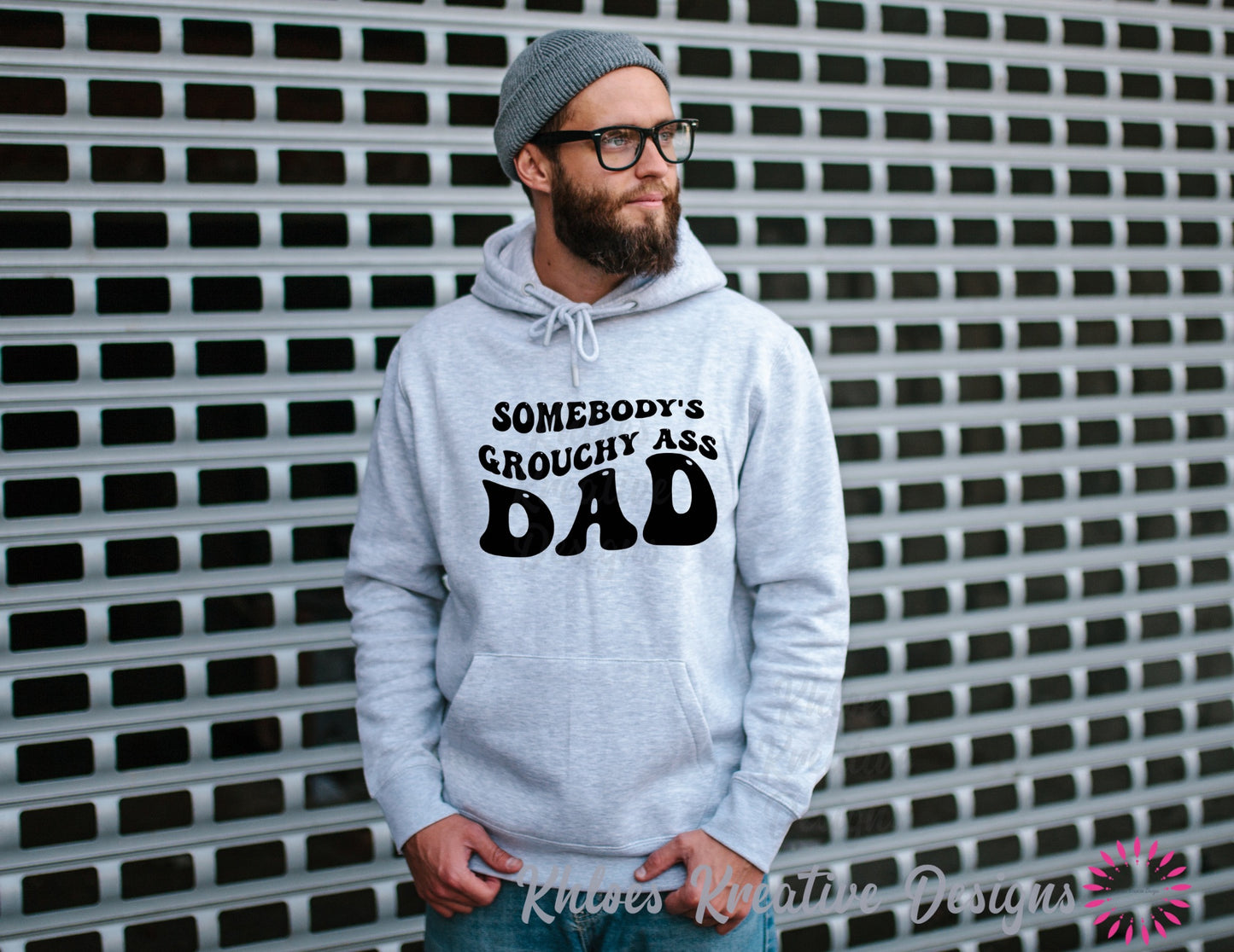 Somebody’s Grouchy Ass Dad - Men’s Hoodie