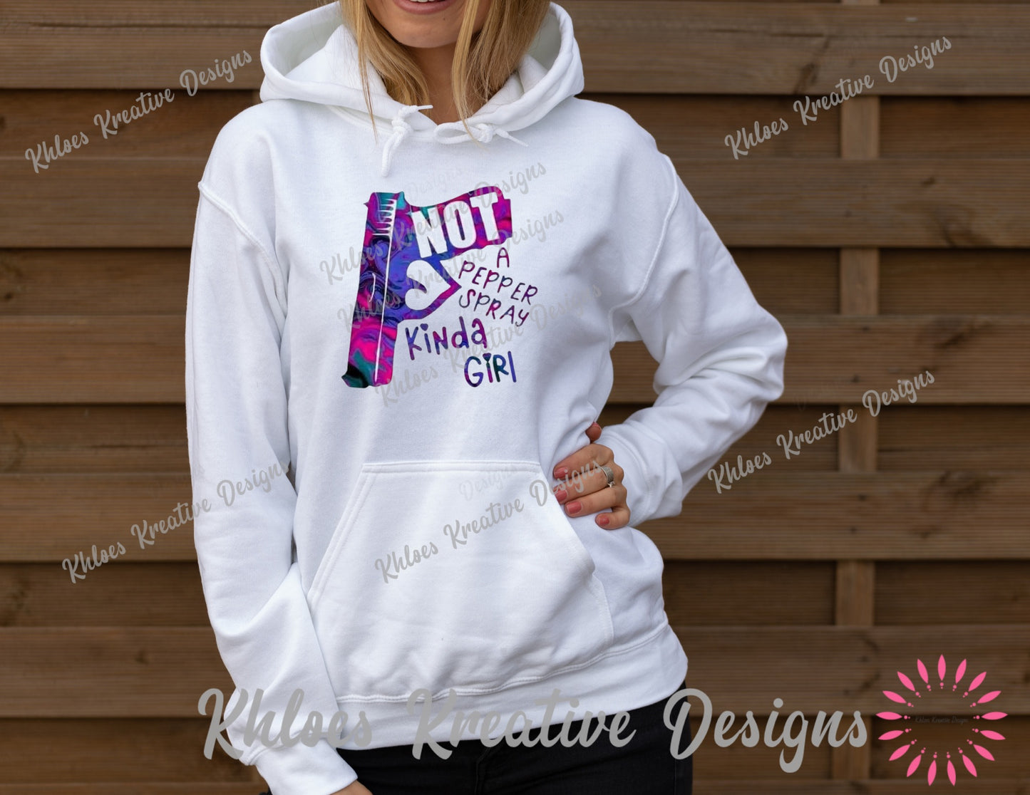 Not a Pepper Spray Kinda Girl - Women’s Hoodie